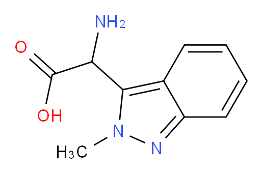 2-amino-2-(2-methyl-2H-indazol-3-yl)acetic acid