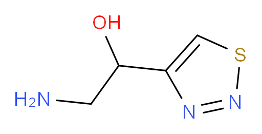 2-amino-1-(1,2,3-thiadiazol-4-yl)ethan-1-ol