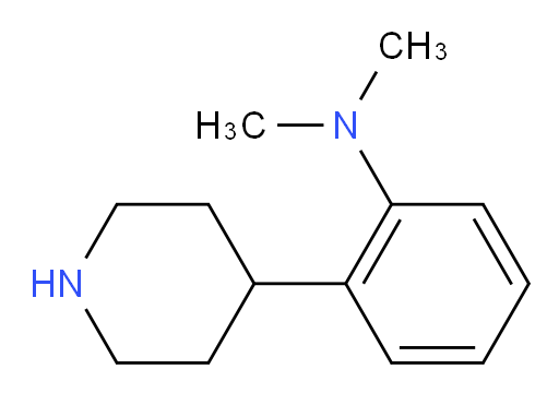 N,N-dimethyl-2-(piperidin-4-yl)aniline