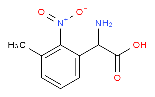 2-amino-2-(3-methyl-2-nitrophenyl)acetic acid