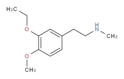 [2-(3-ethoxy-4-methoxyphenyl)ethyl](methyl)amine
