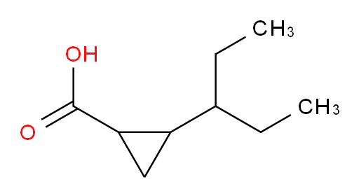 2-(pentan-3-yl)cyclopropane-1-carboxylic acid