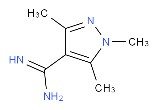trimethyl-1H-pyrazole-4-carboximidamide