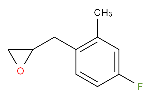 2-[(4-fluoro-2-methylphenyl)methyl]oxirane