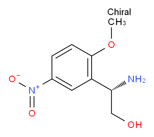 (2S)-2-amino-2-(2-methoxy-5-nitrophenyl)ethan-1-ol