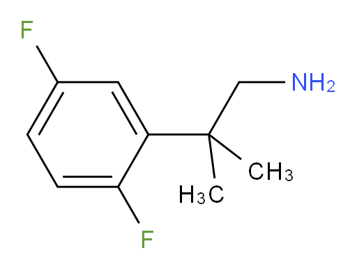 2-(2,5-difluorophenyl)-2-methylpropan-1-amine