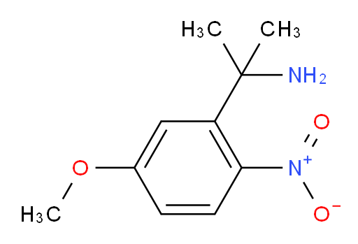 2-(5-methoxy-2-nitrophenyl)propan-2-amine