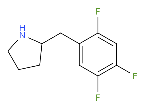 2-[(2,4,5-trifluorophenyl)methyl]pyrrolidine