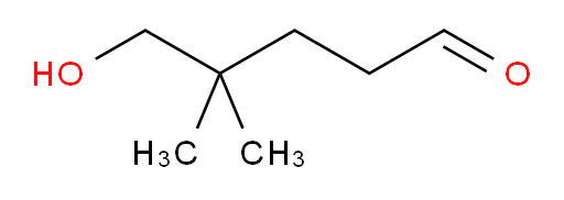 5-hydroxy-4,4-dimethylpentanal