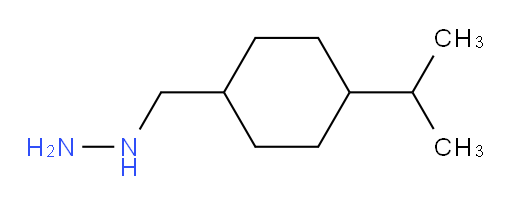 {[4-(propan-2-yl)cyclohexyl]methyl}hydrazine