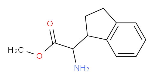 methyl 2-amino-2-(2,3-dihydro-1H-inden-1-yl)acetate