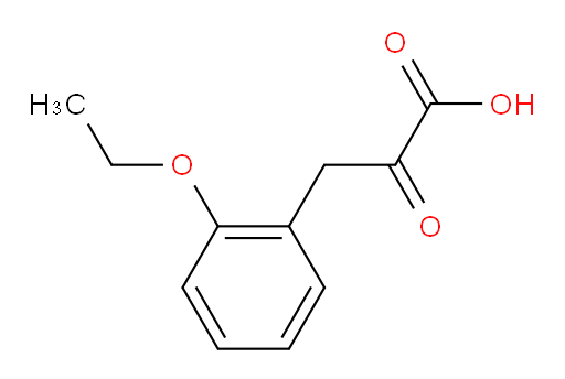 3-(2-ethoxyphenyl)-2-oxopropanoic acid