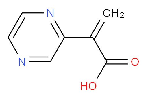 2-(pyrazin-2-yl)prop-2-enoic acid