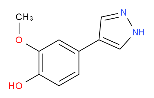 2-methoxy-4-(1H-pyrazol-4-yl)phenol
