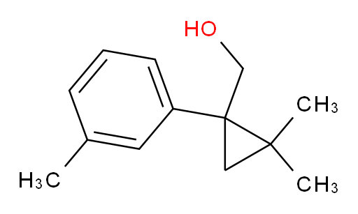 [2,2-dimethyl-1-(3-methylphenyl)cyclopropyl]methanol