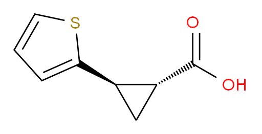 rac-(1R,2R)-2-(thiophen-2-yl)cyclopropane-1-carboxylic acid