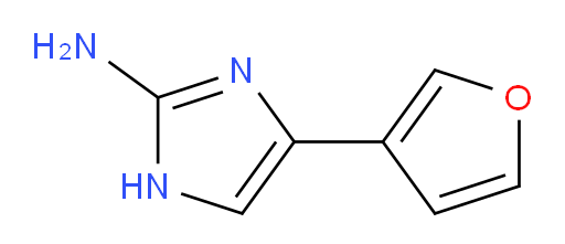 4-(furan-3-yl)-1H-imidazol-2-amine