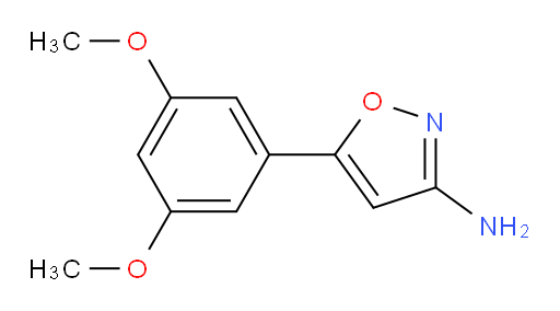5-(3,5-dimethoxyphenyl)-1,2-oxazol-3-amine