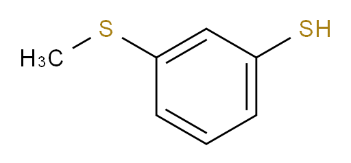 3-(methylsulfanyl)benzene-1-thiol