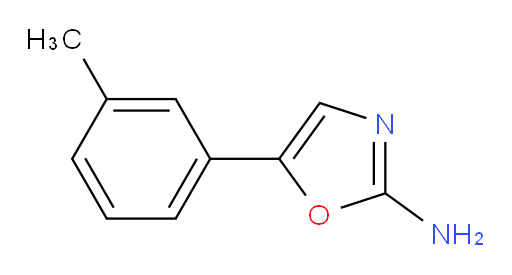 5-(3-methylphenyl)-1,3-oxazol-2-amine