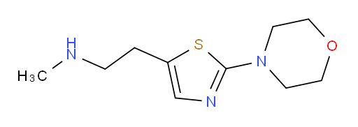 methyl({2-[2-(morpholin-4-yl)-1,3-thiazol-5-yl]ethyl})amine