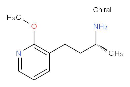 (2R)-4-(2-methoxypyridin-3-yl)butan-2-amine