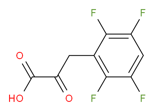 2-oxo-3-(2,3,5,6-tetrafluorophenyl)propanoic acid