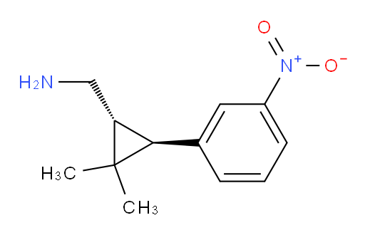 rac-[(1R,3R)-2,2-dimethyl-3-(3-nitrophenyl)cyclopropyl]methanamine
