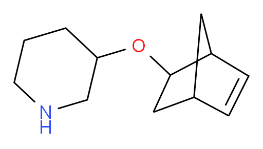 3-{bicyclo[2.2.1]hept-5-en-2-yloxy}piperidine