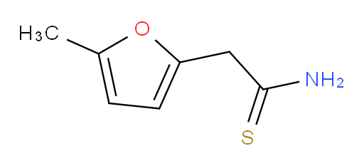 2-(5-methylfuran-2-yl)ethanethioamide