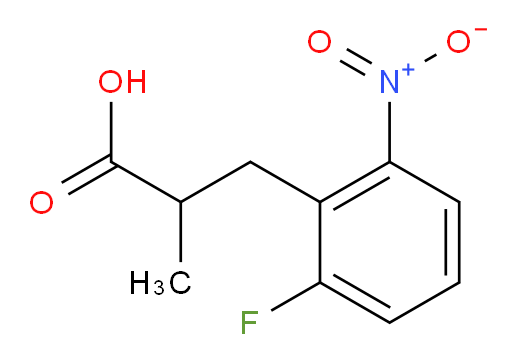 3-(2-fluoro-6-nitrophenyl)-2-methylpropanoic acid