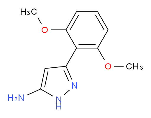 3-(2,6-dimethoxyphenyl)-1H-pyrazol-5-amine