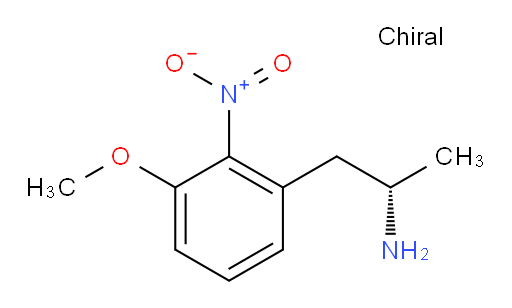 (2S)-1-(3-methoxy-2-nitrophenyl)propan-2-amine