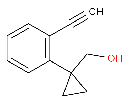 [1-(2-ethynylphenyl)cyclopropyl]methanol