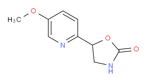5-(5-methoxypyridin-2-yl)-1,3-oxazolidin-2-one