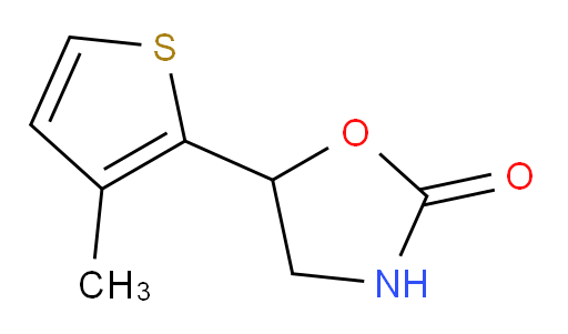 5-(3-methylthiophen-2-yl)-1,3-oxazolidin-2-one