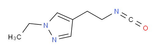 1-ethyl-4-(2-isocyanatoethyl)-1H-pyrazole
