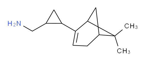 (2-{6,6-dimethylbicyclo[3.1.1]hept-2-en-2-yl}cyclopropyl)methanamine