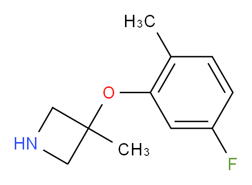 3-(5-fluoro-2-methylphenoxy)-3-methylazetidine