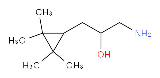 1-amino-3-(2,2,3,3-tetramethylcyclopropyl)propan-2-ol