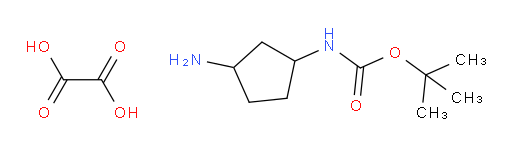 oxalic acid, tert-butyl N-(3-aminocyclopentyl)carbamate