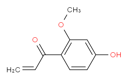 1-(4-hydroxy-2-methoxyphenyl)prop-2-en-1-one