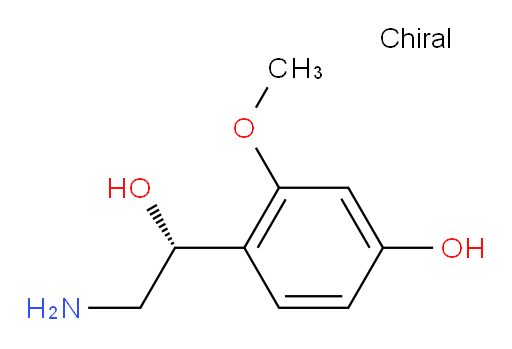 4-[(1R)-2-amino-1-hydroxyethyl]-3-methoxyphenol