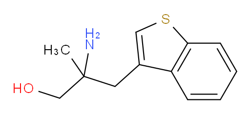2-amino-3-(1-benzothiophen-3-yl)-2-methylpropan-1-ol