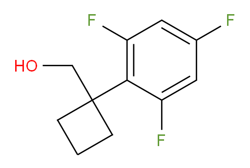 [1-(2,4,6-trifluorophenyl)cyclobutyl]methanol