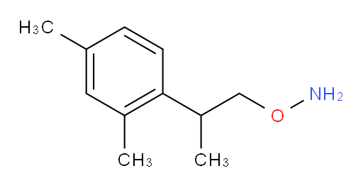 O-[2-(2,4-dimethylphenyl)propyl]hydroxylamine