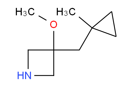 3-methoxy-3-[(1-methylcyclopropyl)methyl]azetidine
