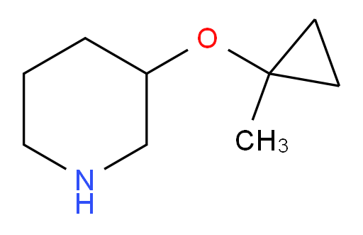 3-(1-methylcyclopropoxy)piperidine
