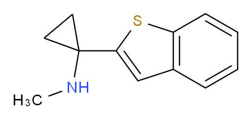 1-(1-benzothiophen-2-yl)-N-methylcyclopropan-1-amine