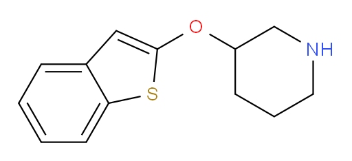 3-(1-benzothiophen-2-yloxy)piperidine